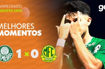 Palmeiras 1×0 mirassol Melhores momentos Rodada 6 brasileirão 2026