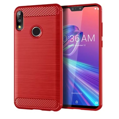 Capa Zenfone Max Pro M2 ZB631KL - TPU Fibra de Carbono - Imagem 2