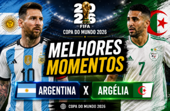 Melhores Momentos – Argentina x Argélia – Copa do Mundo 2026.