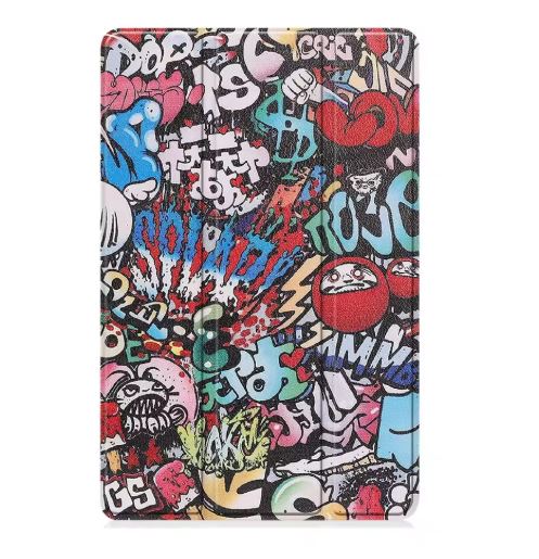 Capa Estampa Grafiti para Samsung Tab S5e