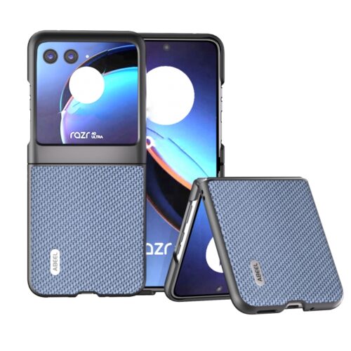 Capa Motorola Razr 40 ULTRA - Texturizado Azul Claro