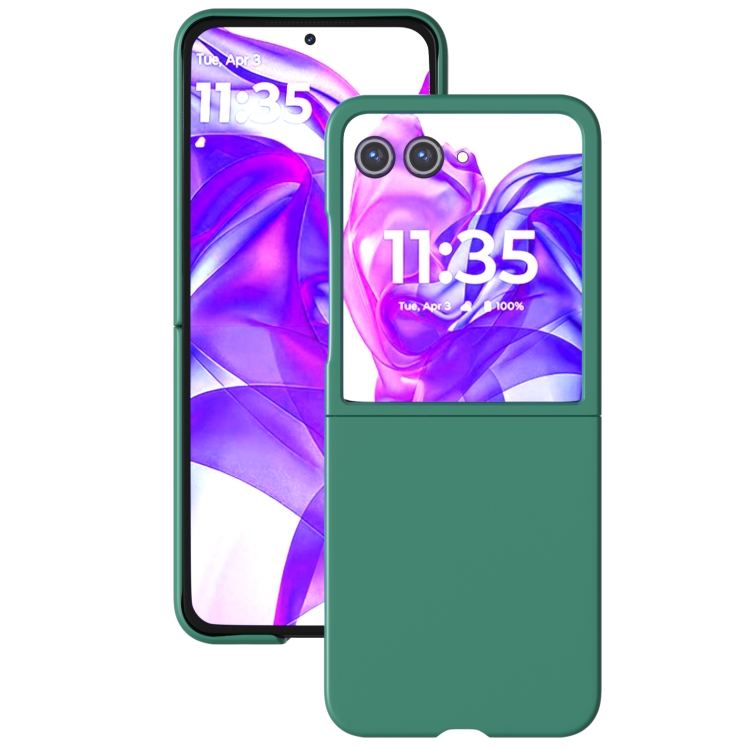 Capa Skin Feel para Motorola Razr 50 ULTRA - Verde