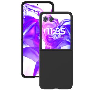 Capa Skin Feel para Motorola Razr 50 ULTRA - Preto