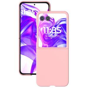 Capa Skin Feel para Motorola Razr 50 ULTRA - Rosa