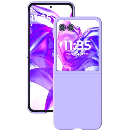 Capa Skin Feel para Motorola Razr 50 ULTRA - Roxo