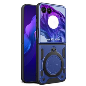 Capinha com Suporte para Motorola Razr 50 ULTRA - Azul