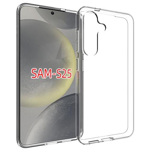 Samsung Galaxy S25 – Capinha TPU Transparente