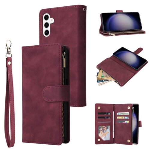 Capa Samsung S26+ Plus - Carteira com Ziper