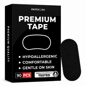 Mouth Tape for Sleeping - 90 Strips Gentle Anti Snoring Sleep Strips for Nasal Breathing & Better Night Rest - Premium Medical-Grade Adhesive