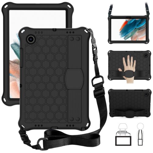 Capa Samsung Tab A8 10.5 - X200/X205 com Alça Preto
