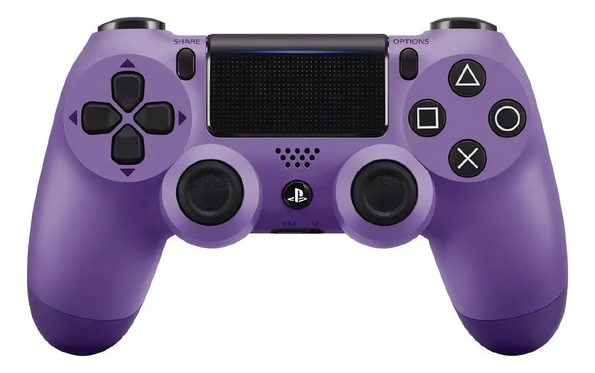 Controle Joystick Sem Fio Sony PlayStation Dualshock 4 PS4 Electric Purple