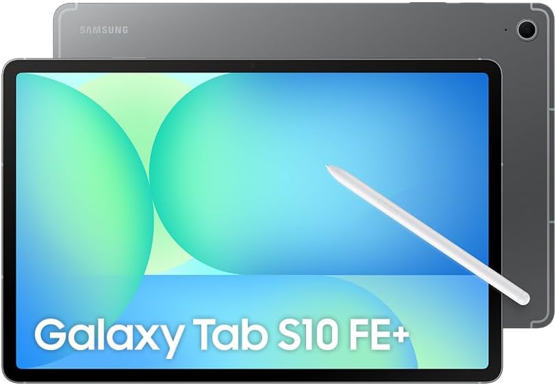 Samsung Tablet Galaxy Tab S10 FE+ WiFi, Cinza, 128GB