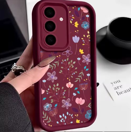 Capa Samsung Galaxy S26 ULTRA - Silicone Floral