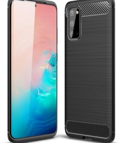 Capa TPU Samsung S20 Fibra de Carbono