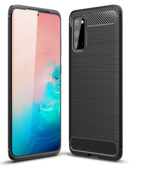 Capa TPU Samsung S20 Fibra de Carbono