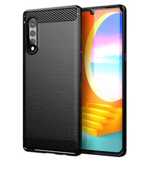 Capa TPU Fibra de Carbono para LG Velvet