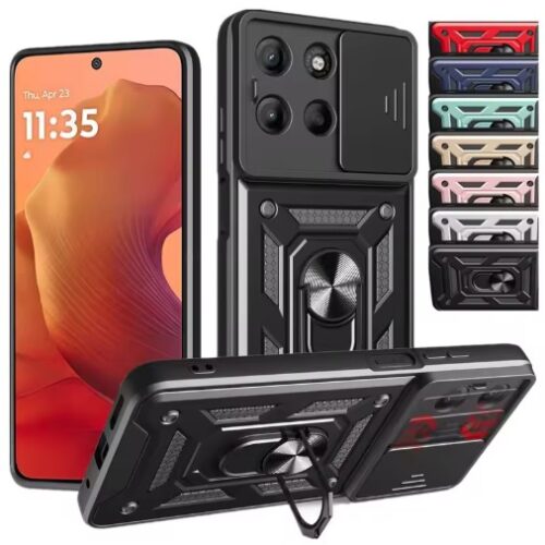 Capa Motorola G86 - Anel de Suporte e Protetor de Câmera
