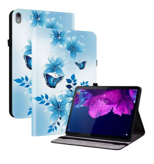 Capa Lenovo Idea Tab - Flor e Borboleta