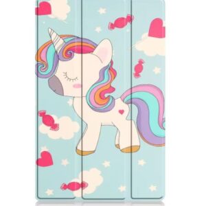 Capa Estampa Unicórnio para Samsung Tab S5e
