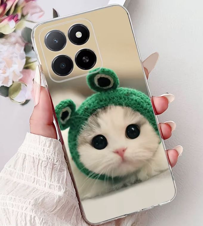 Capa Honor X5b Plus - Gato