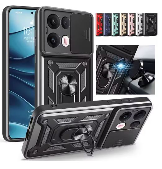 Capinha OPPO Reno14 F - Anel e Protetor de Câmera