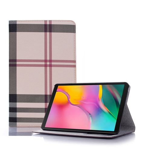 Capa Samsung Tab A 8.0 2019 T290/T295 Xadrez Marrom Claro