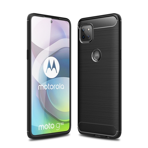 Capa Motorola Moto G 5G TPU Fibra de Carbono