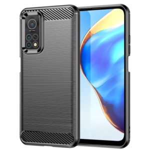 Capa Xiaomi Mi 10T / Mi 10T Pro TPU Fibra de Carbono