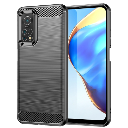 Capa Xiaomi Mi 10T / Mi 10T Pro TPU Fibra de Carbono