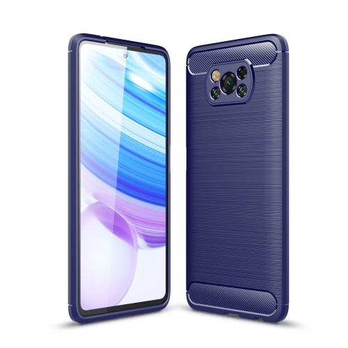 Capa Poco X3 PRO/NFC TPU Fibra de Carbono