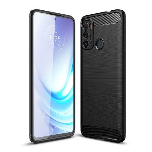 Capa Motorola Moto G60 TPU Fibra de Carbono