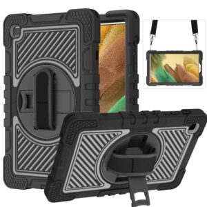 Capa Galaxy Tab A7 Lite T220 / T225 com Suporte e Corda