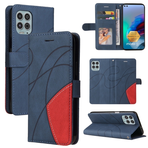 Capa Motorola G100 Couro Dual Color
