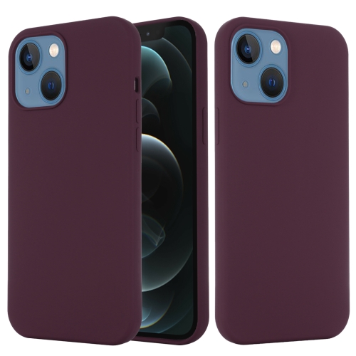 Capa MagSafe iPhone 13 Mini Silicone Roxo