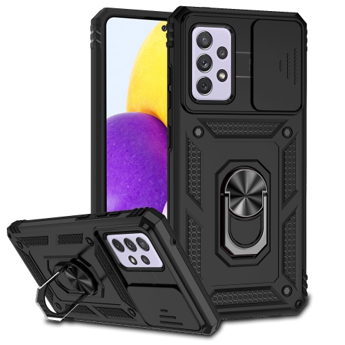 Capa Galaxy A52 | A52s - Anel de Suporte e Protetor Câmera