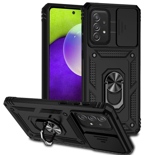 Capa Galaxy A73 5G com Protetor de Câmera e Suporte