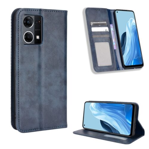 Capa Flip Carteira Retrô para Celular Reno7