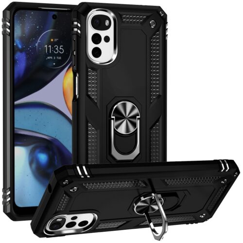 Capa Motorola Moto G22 com Anel de Suporte