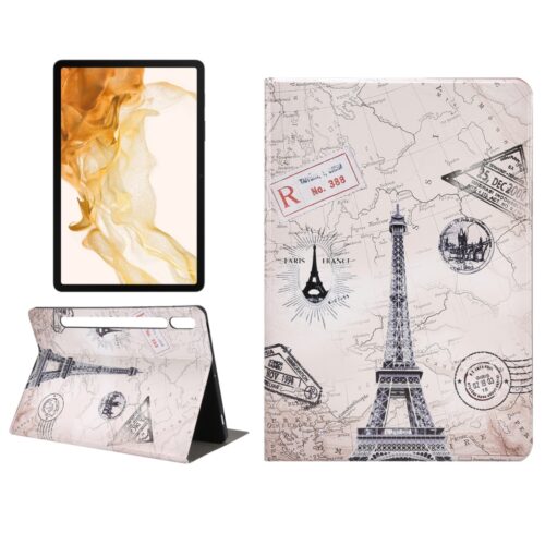 Capa Protetora Samsung Galaxy Tab S8 Torre Eiffel