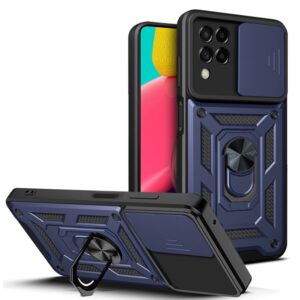Capa Samsung M53 5G com Anel de Suporte e Protetor Câmera
