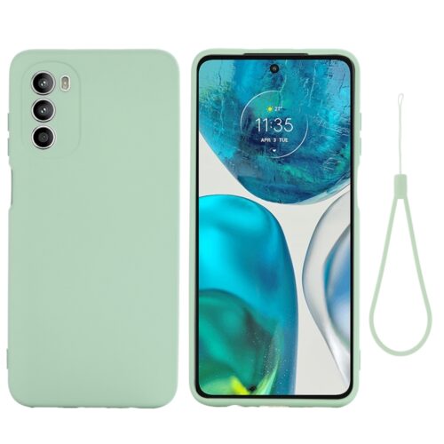 Capa Moto G82 Silicone Verde