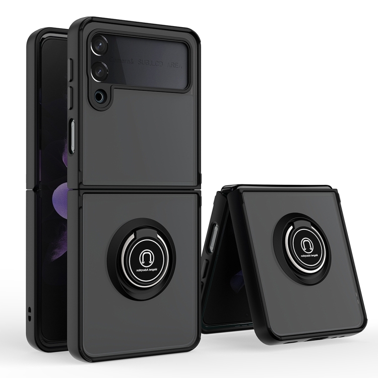 Capa Galaxy Z Flip4 - TPU com Anel de Suporte