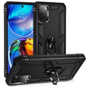 Capa Motorola Moto E32 com Anel de Suporte