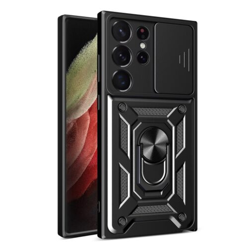 Capa Galaxy S23 ULTRA - Protetor de Câmera e Anel Magnético