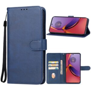 Capa Motorola Moto G84 - Flip Carteira Azul