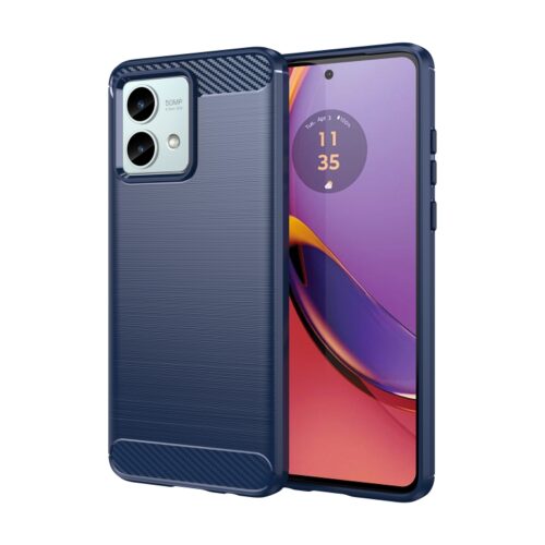 Capa Motorola Moto G84 - TPU Escovado Azul