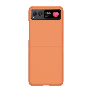 Capa Motorola Razr 40 - Skin Feel Laranja