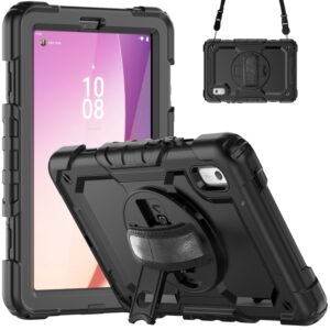 Capa Tablet Lenovo Tab M9 - Alça de Ombro e Suporte Preto