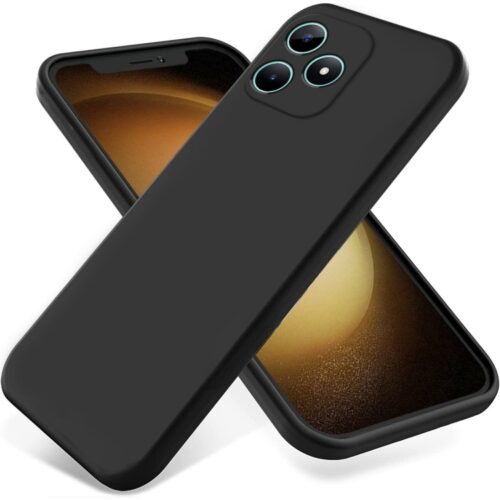 Capa Realme Note 50 - Silicone Aveludado Preto