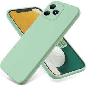 Capa Realme Note 50 - Silicone Aveludado Verde